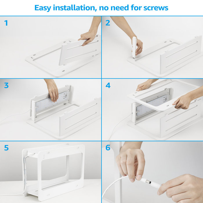 TORCHSTAR LED Herb Garden Kit, Plant Grow Light with Timer, White